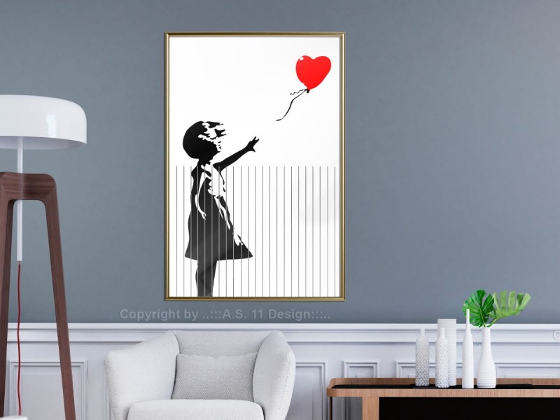 Plakat - Banksy: Love is in the Bin