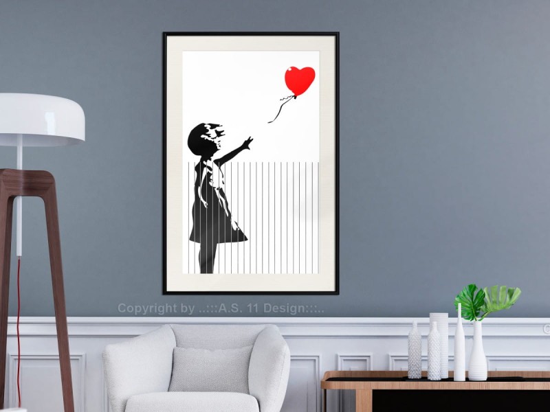 Plakat - Banksy: Love is in the Bin