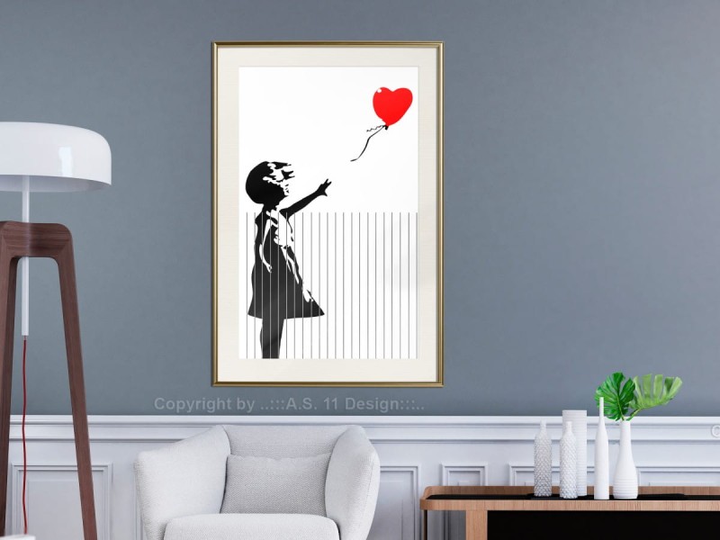 Plakat - Banksy: Love is in the Bin
