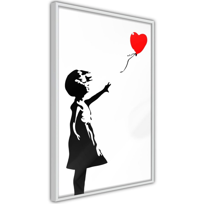 Plakat - Banksy: Girl with Balloon I