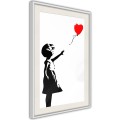 Plakat - Banksy: Girl with Balloon I