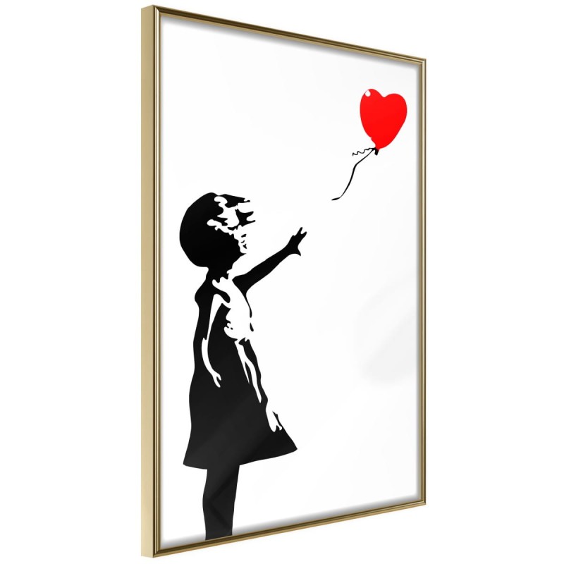 Plakat - Banksy: Girl with Balloon I