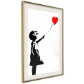 Plakat - Banksy: Girl with Balloon I