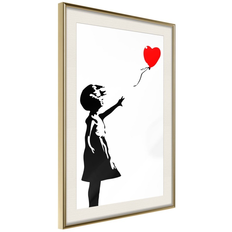 Plakat - Banksy: Girl with Balloon I