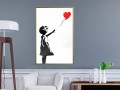 Plakat - Banksy: Girl with Balloon I