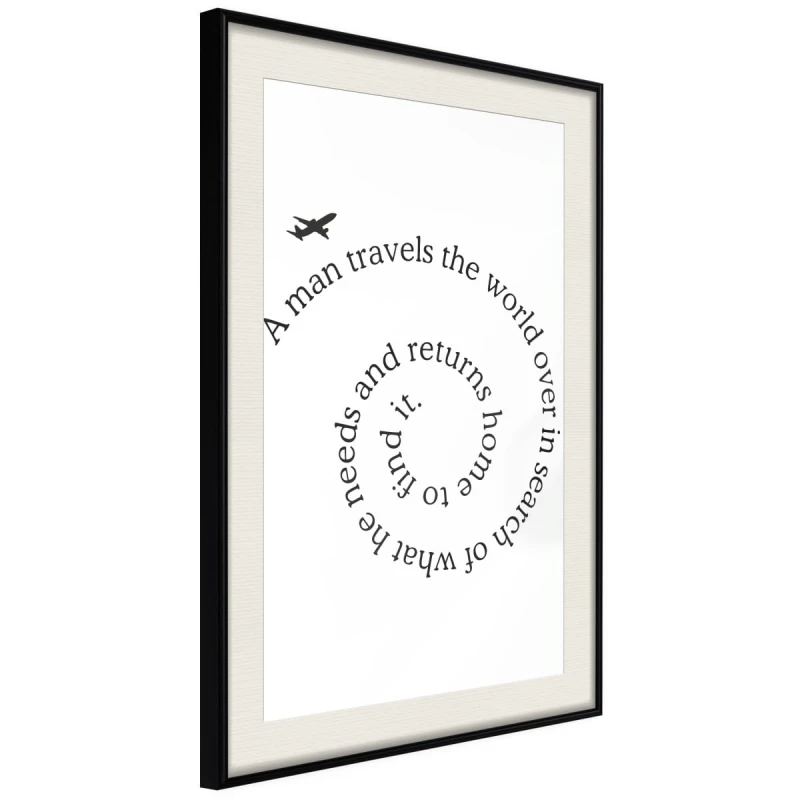 Plakat - Podróże kształcą