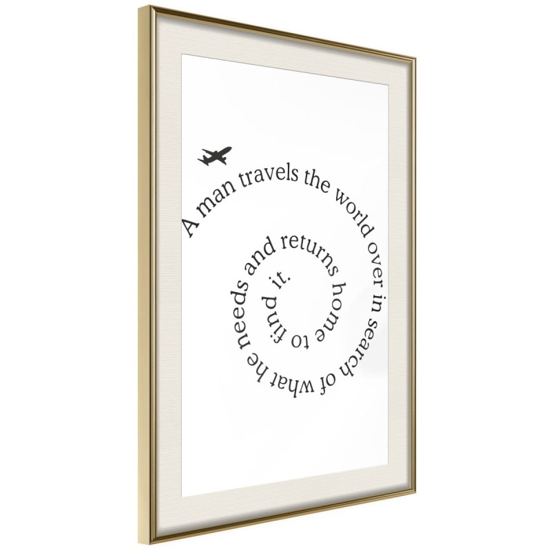 Plakat - Podróże kształcą