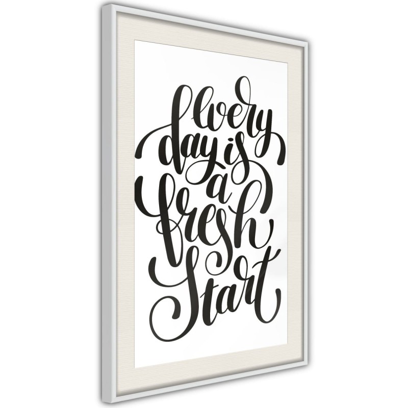 Plakat - Nowy start