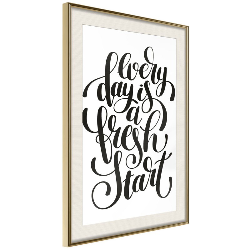 Plakat - Nowy start
