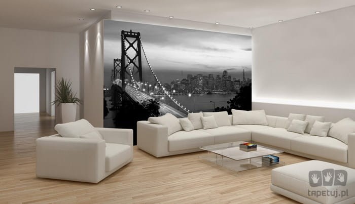Fototapeta czarno-biała Golden Gate Bridge