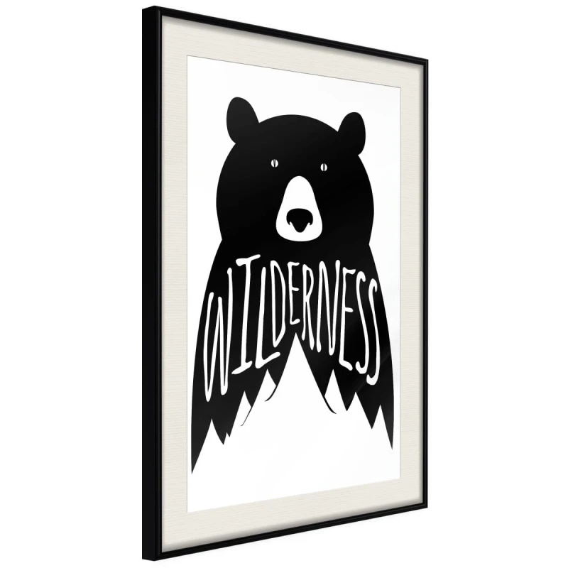 Plakat - Dziki niedźwiedź