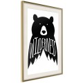 Plakat - Dziki niedźwiedź