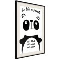 Plakat - Tolerancyjna panda
