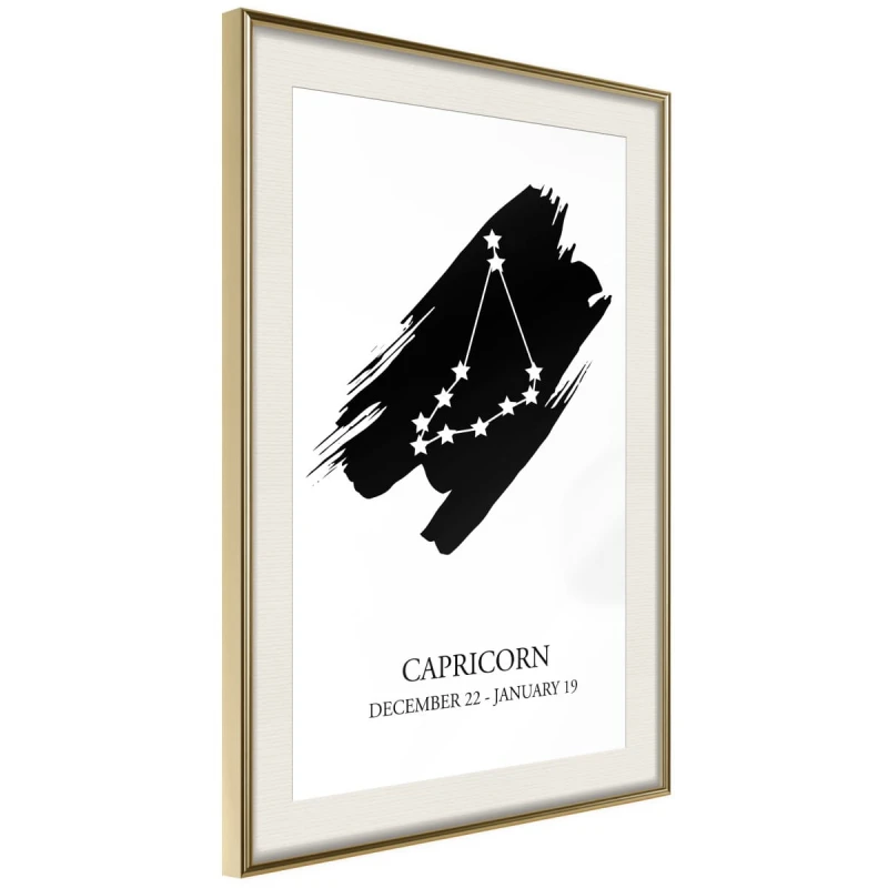 Plakat - Zodiak: Koziorożec I