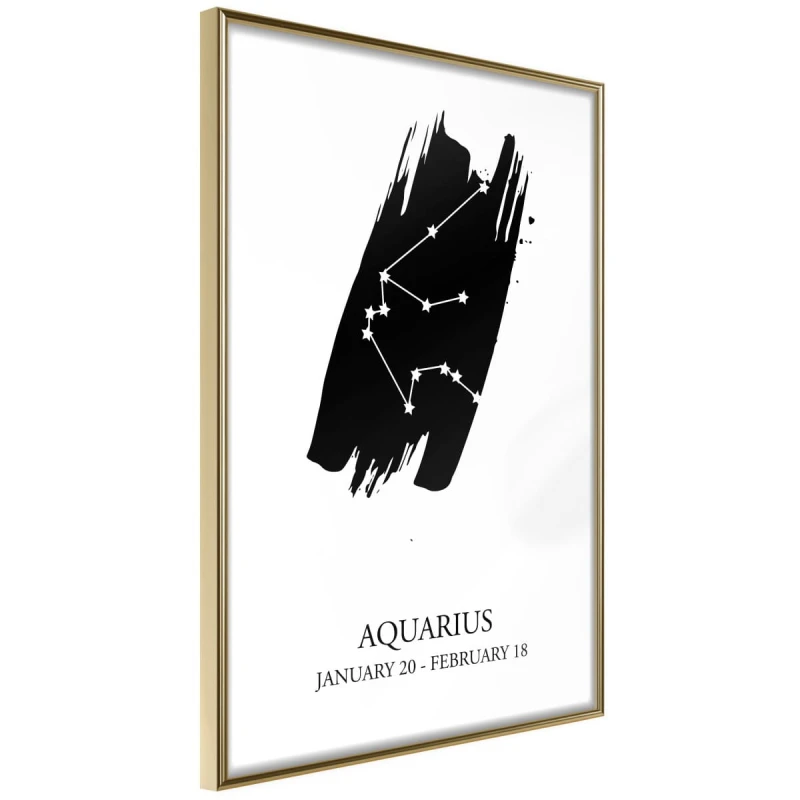 Plakat - Zodiak: Wodnik I