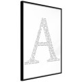 Plakat - Wielkie A