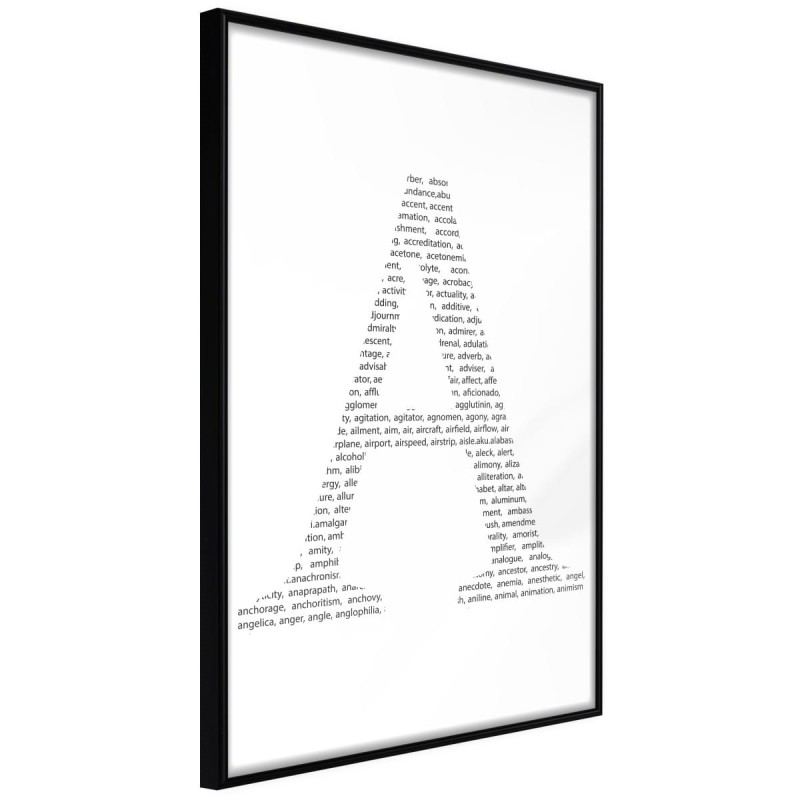 Plakat - Wielkie A