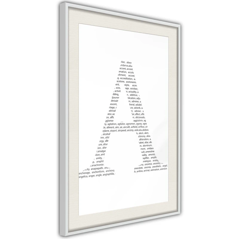 Plakat - Wielkie A
