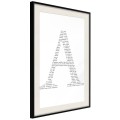 Plakat - Wielkie A