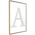 Plakat - Wielkie A