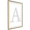 Plakat - Wielkie A