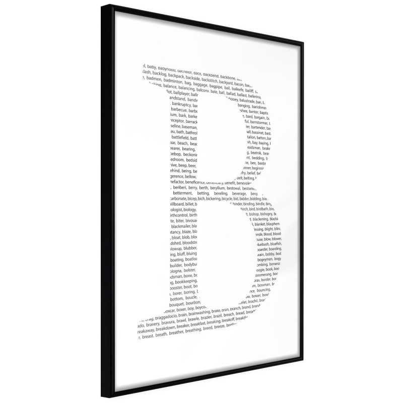 Plakat - Wielkie B