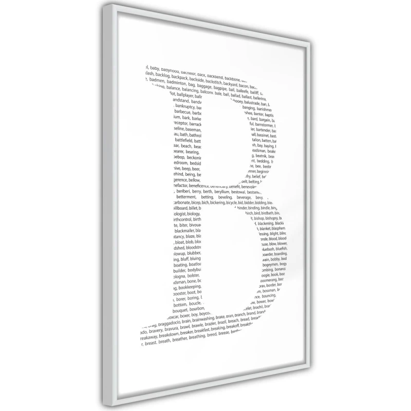 Plakat - Wielkie B