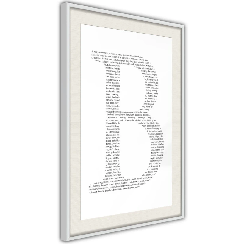 Plakat - Wielkie B