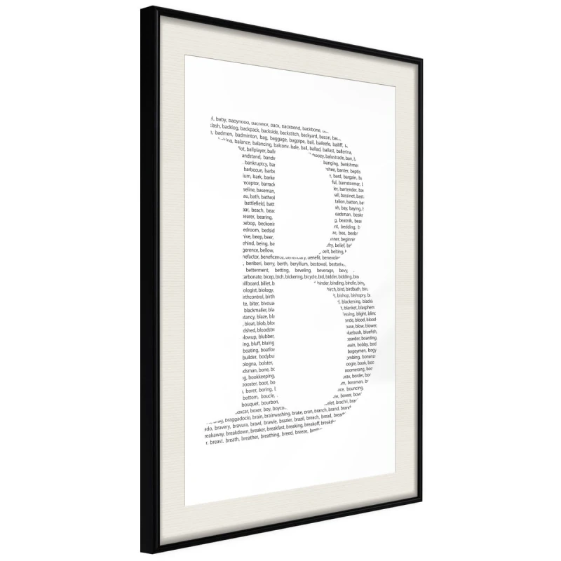 Plakat - Wielkie B