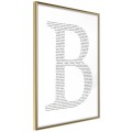 Plakat - Wielkie B