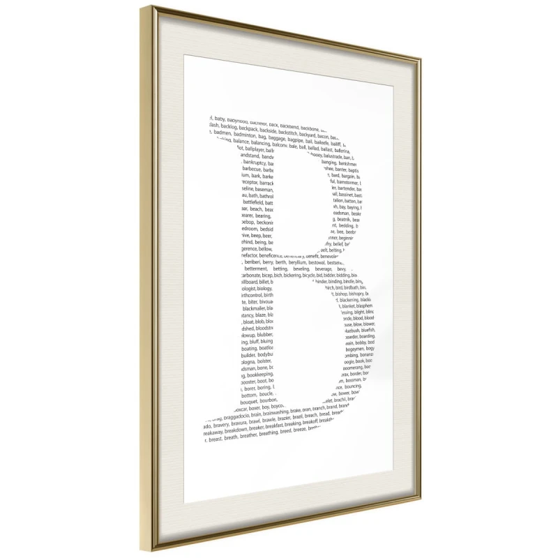 Plakat - Wielkie B