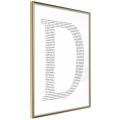 Plakat - Wielkie D