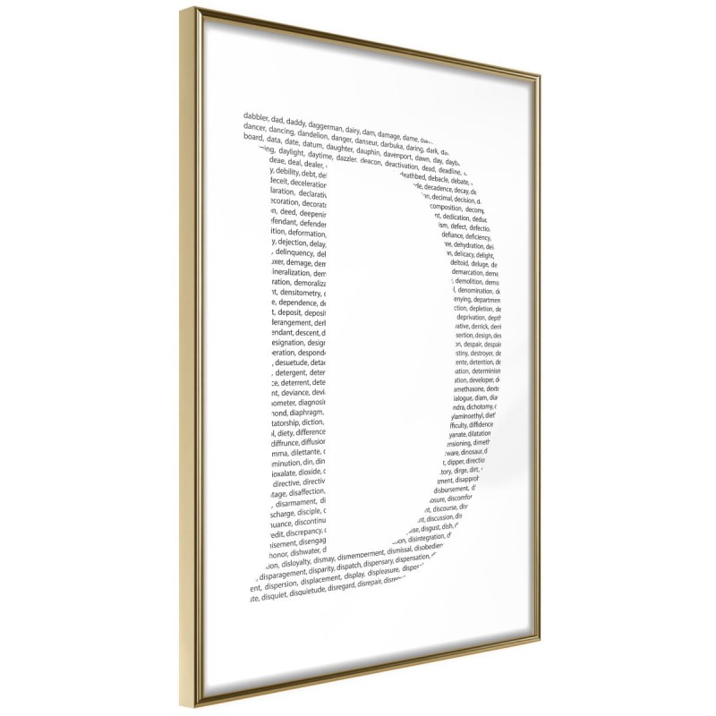 Plakat - Wielkie D