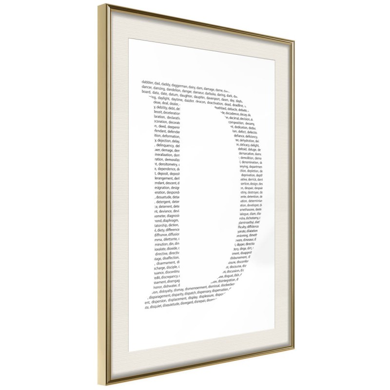 Plakat - Wielkie D