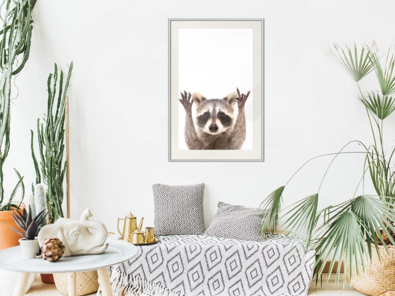Plakat - Śmieszny szop