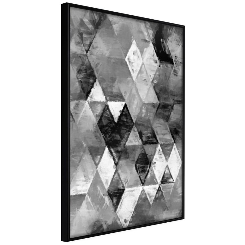 Plakat - Abstrakcyjne romby