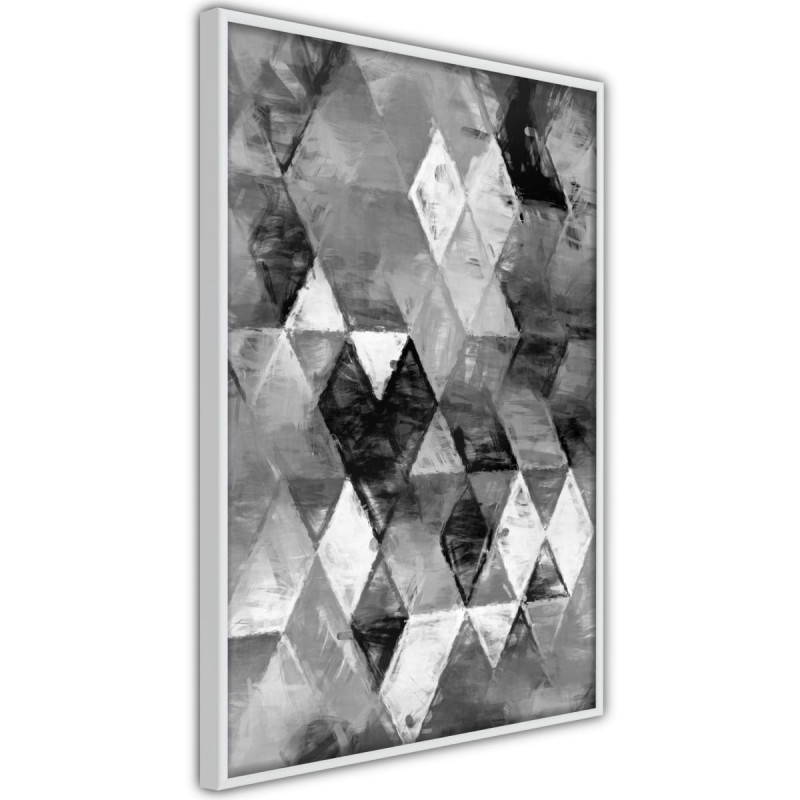 Plakat - Abstrakcyjne romby