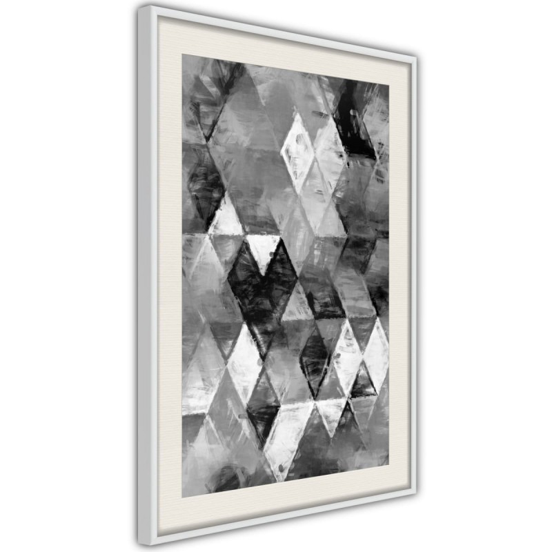 Plakat - Abstrakcyjne romby