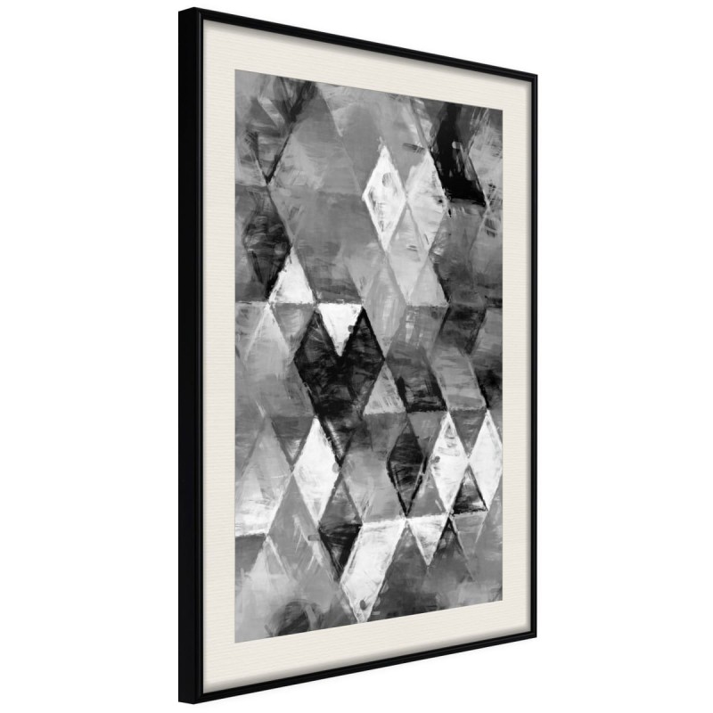 Plakat - Abstrakcyjne romby
