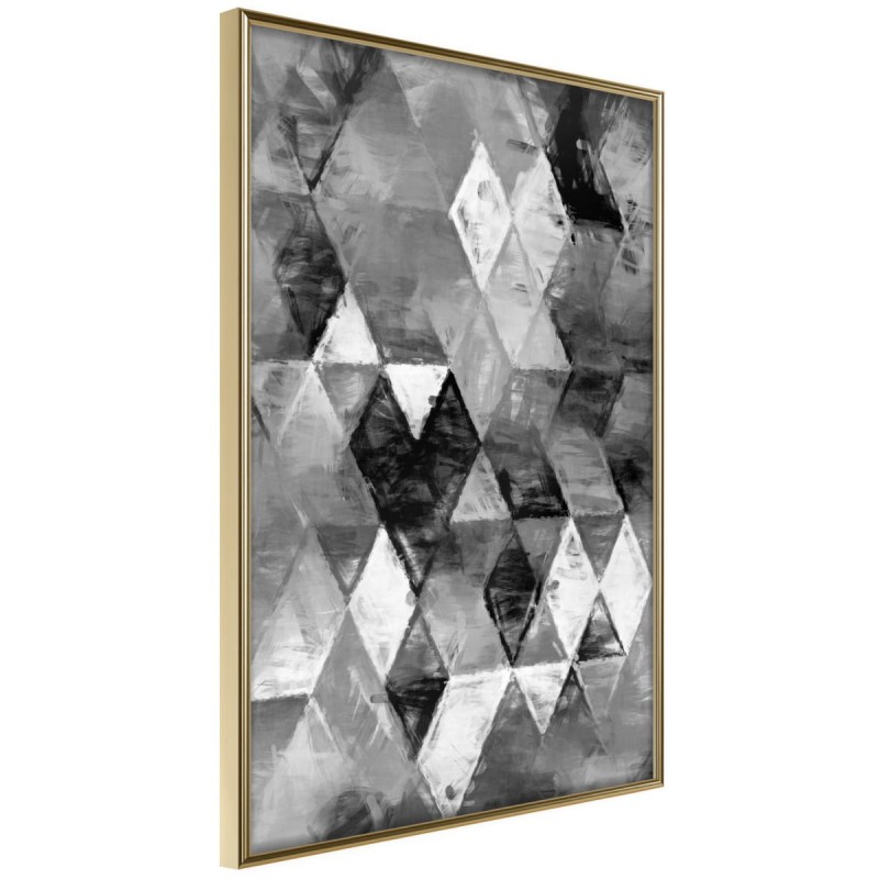 Plakat - Abstrakcyjne romby