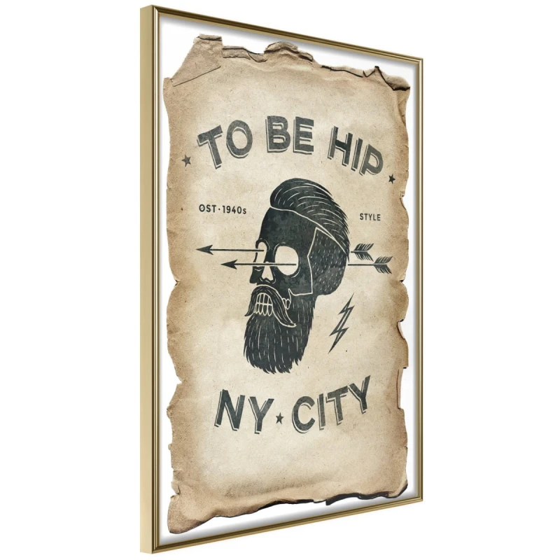 Plakat - Hipster