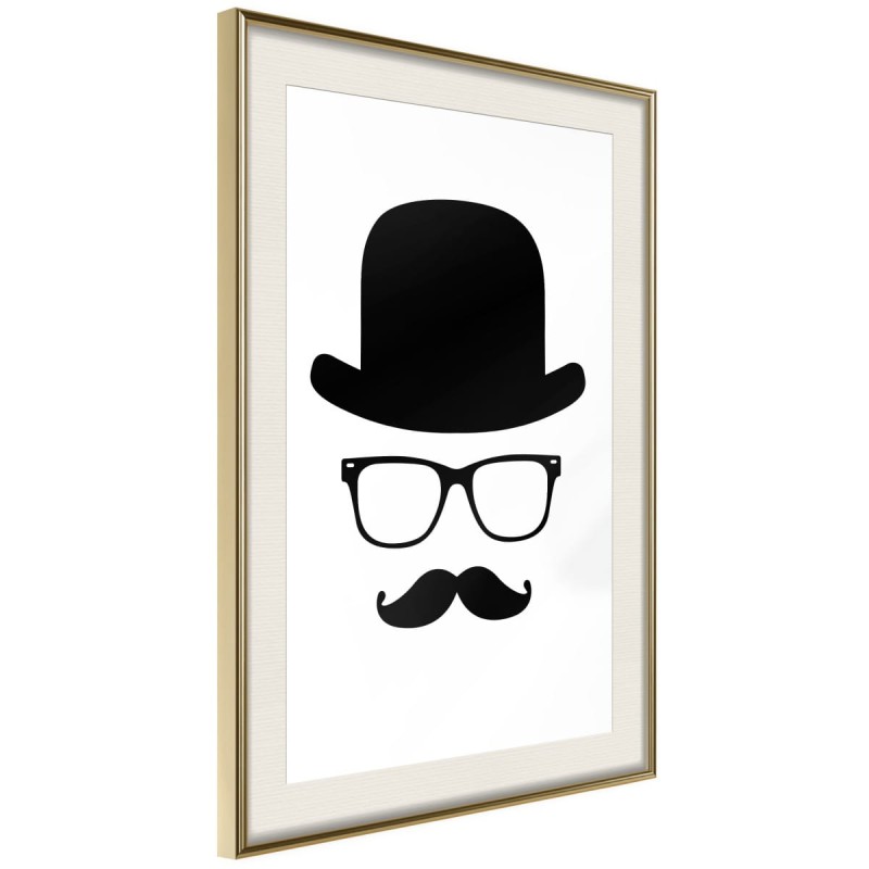 Plakat - Atrybuty dżentelmena