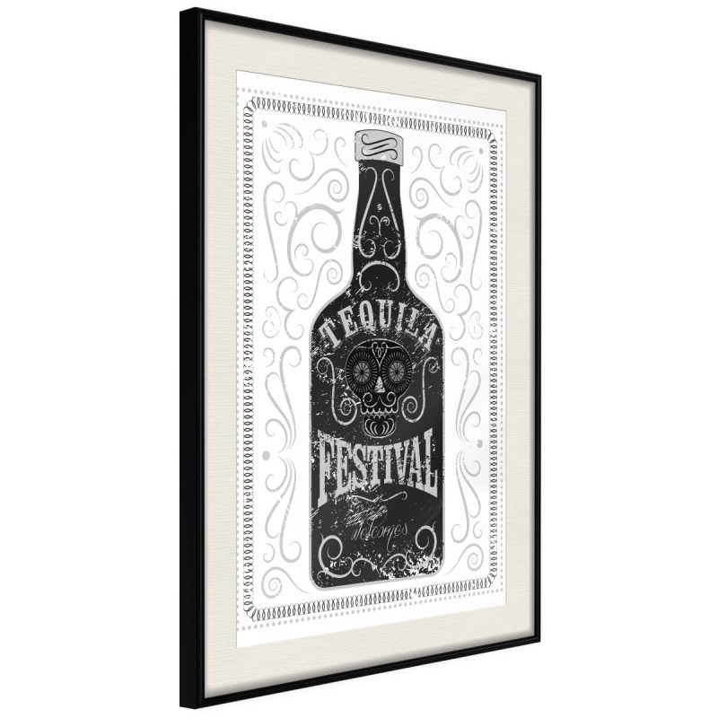Plakat - Butelka tequili