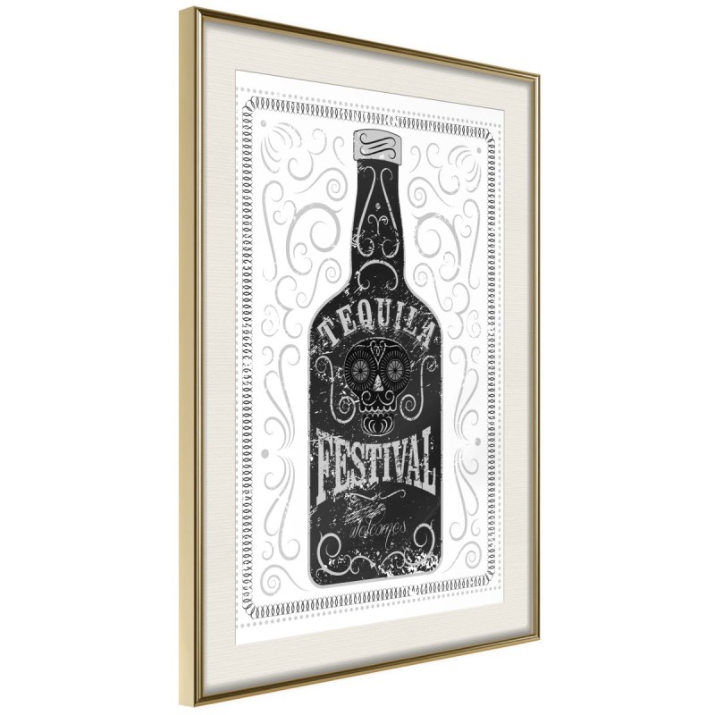 Plakat - Butelka tequili