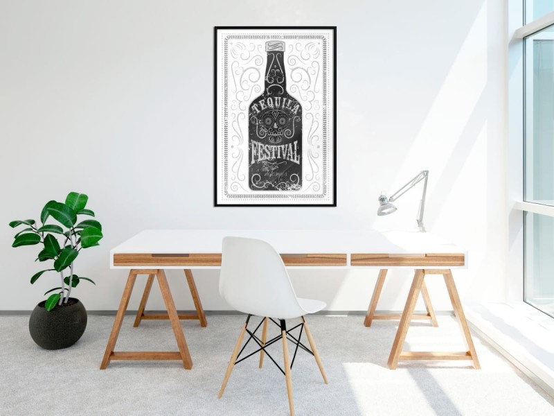 Plakat - Butelka tequili