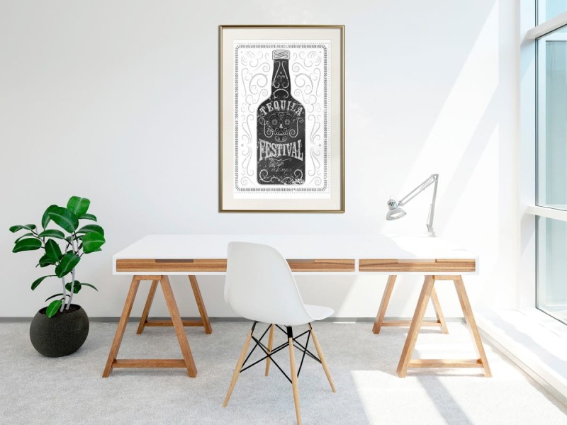 Plakat - Butelka tequili