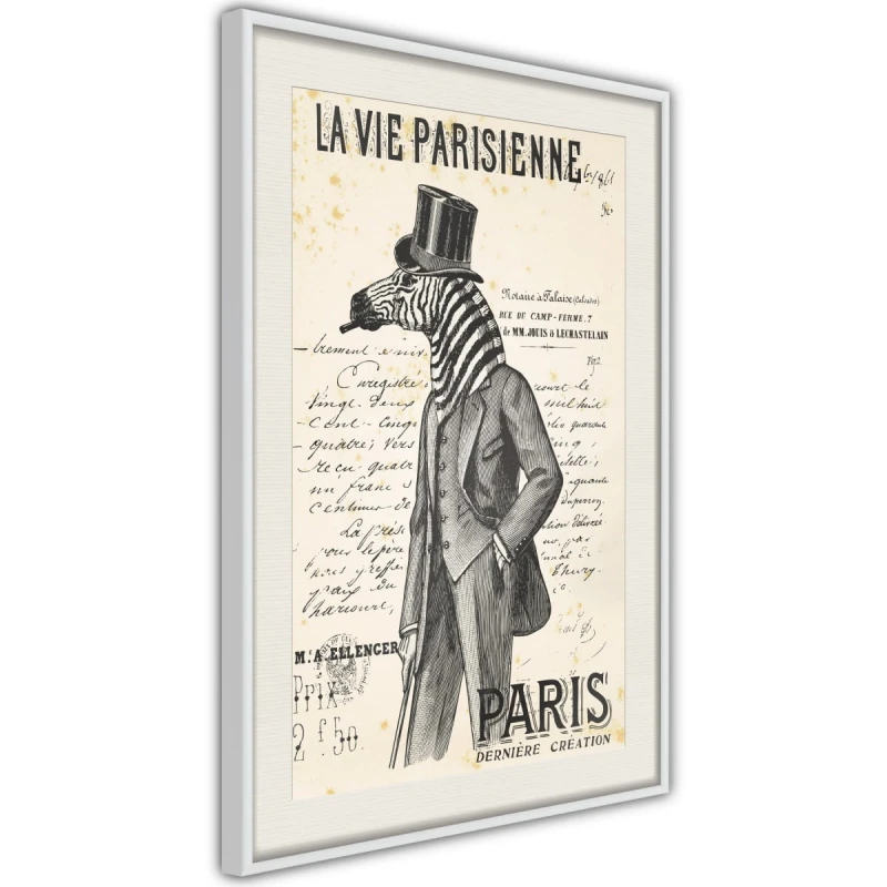 Plakat - Paryskie Życie