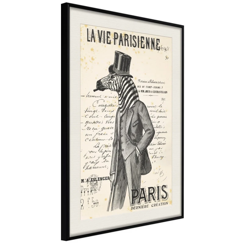 Plakat - Paryskie Życie