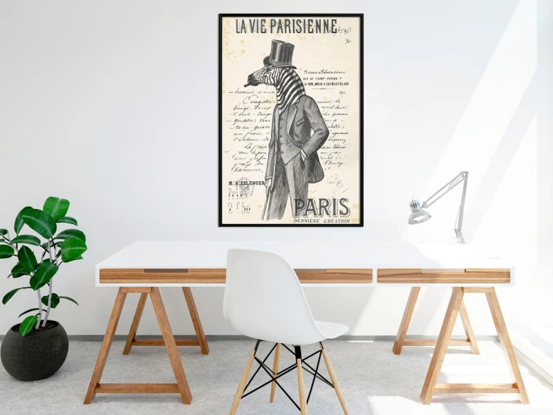 Plakat - Paryskie Życie
