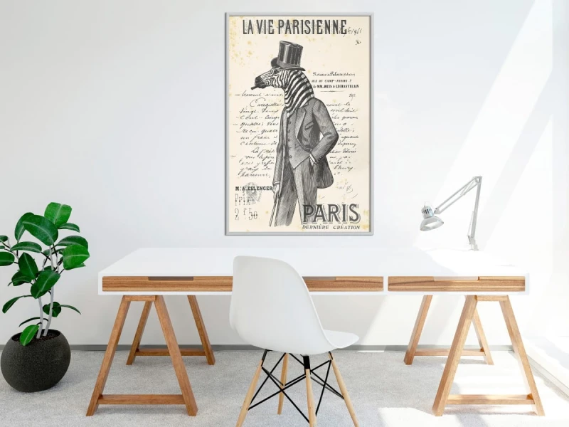 Plakat - Paryskie Życie